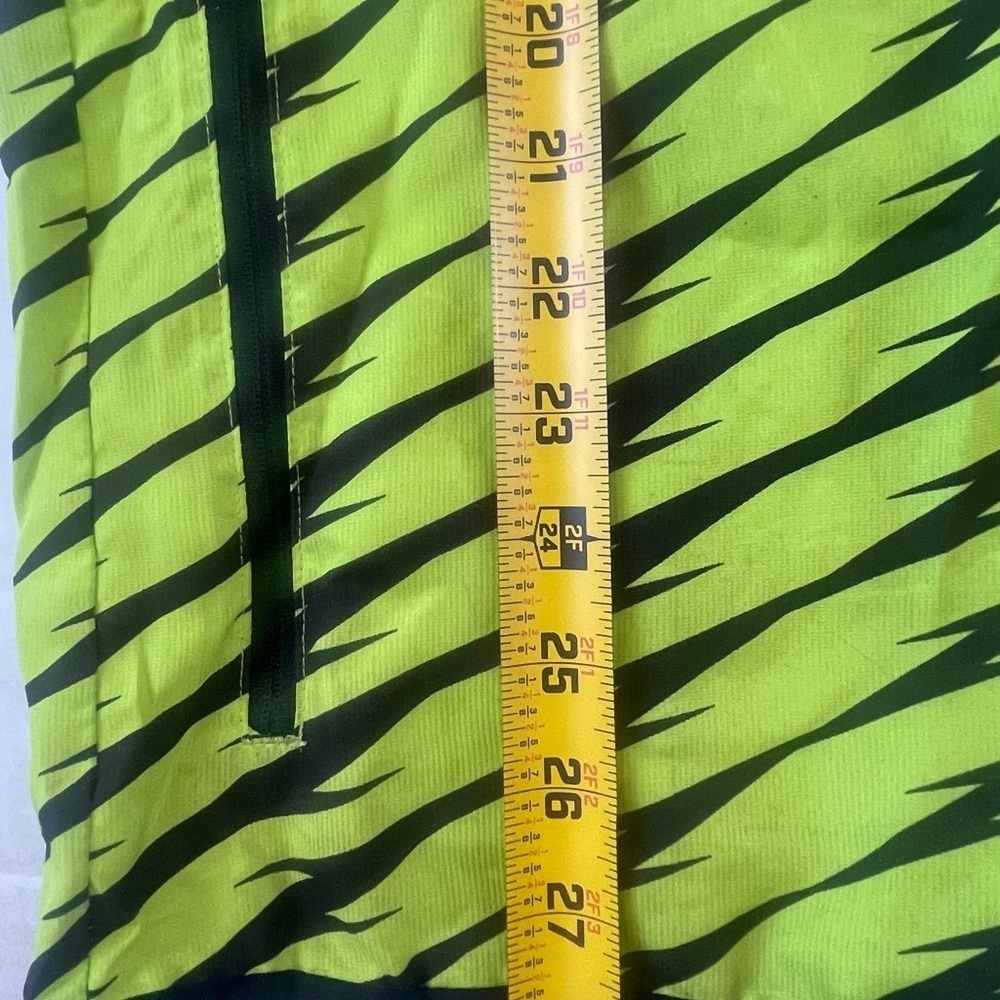 Adidas Lightweight Neon Printed Windbreaker Bright Streetwear Size Large Hooded - Picture 8 of 10